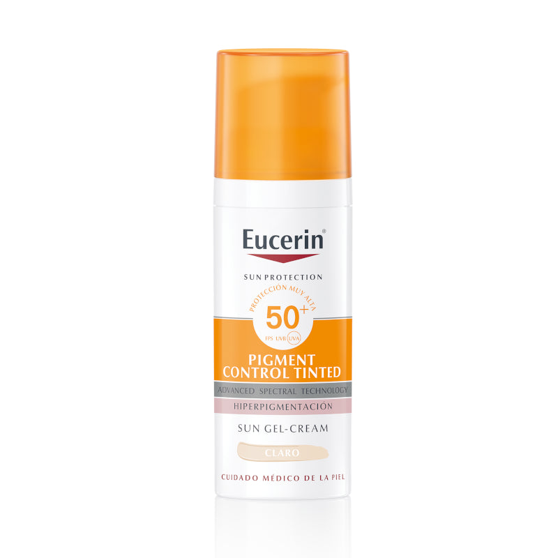 EUCERIN Sun Face Pigment Control Fluido FPS50+ Tinted Light-1