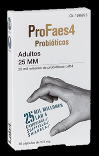 PROFAES4 Probióticos Adultos 25 mm 30 caps.-1