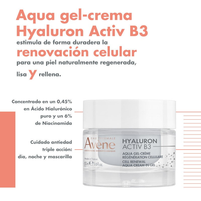Avène Hyaluron Activ B3 Aqua Gel-Crema 50ml-4