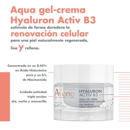 Avène Hyaluron Activ B3 Aqua Gel-Crema 50ml-4