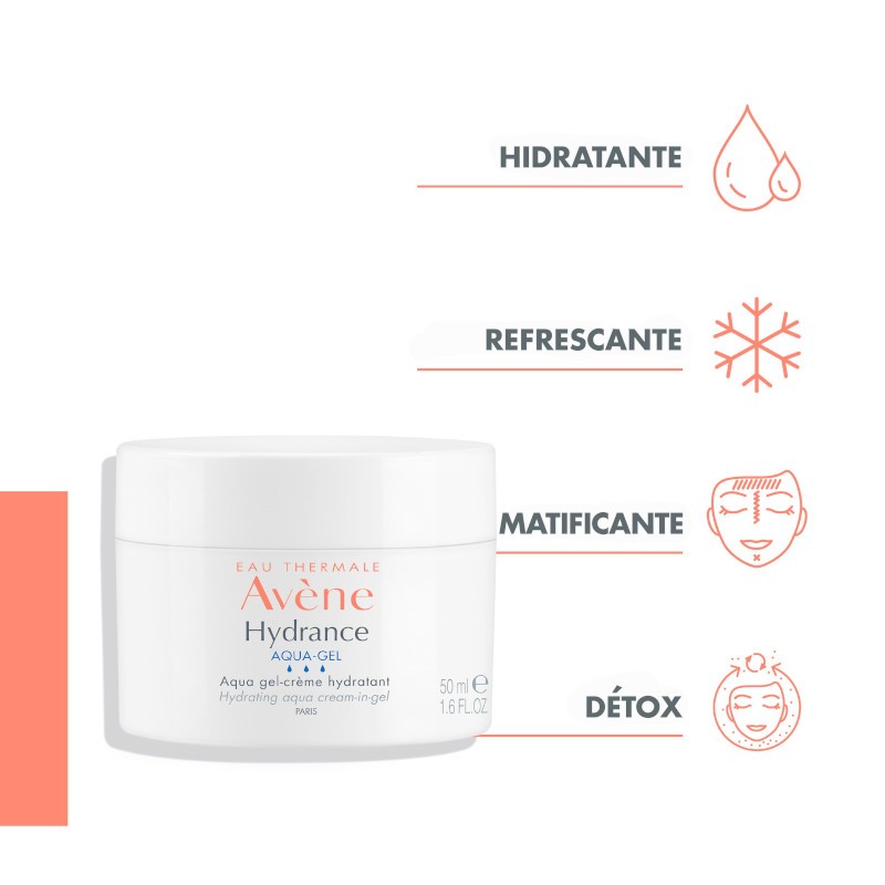 AVENE Hydrance Aqua Gel Crema Hidratante 50ml-5