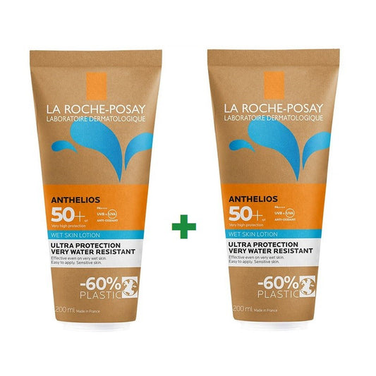 ANTHELIOS Loción Wet Skin SPF50+【DUPLO】 2x200ml-1