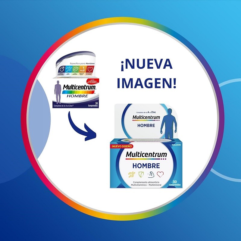 MULTICENTRUM Hombre 30 Comprimidos-2