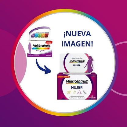 MULTICENTRUM Mujer 90 Comprimidos-2