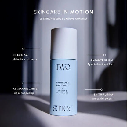 Two Poles Luminous Face Mist Bruma Facial Iluminadora 80 ml