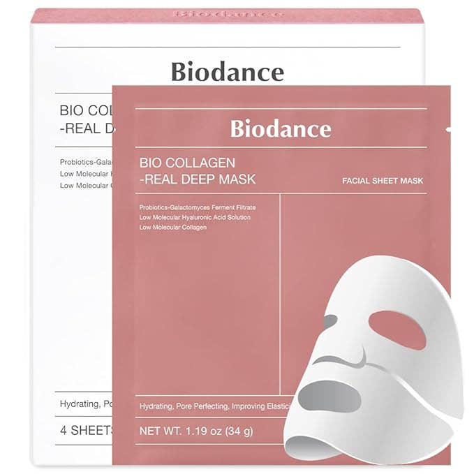Biodance Bio-Collagen Mascarillas Hidrogel 4 pcs
