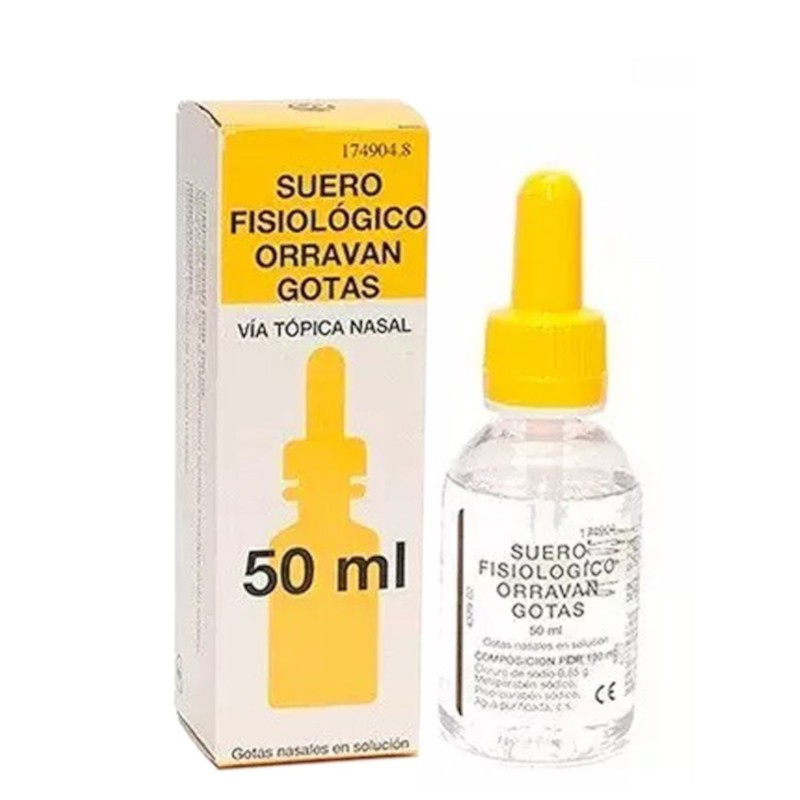 Suero Fisiológico Orravan Gotas 50ml-1