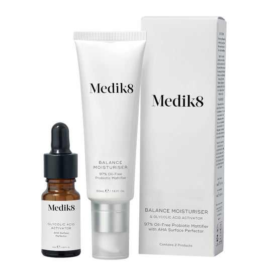 Medik8 Balance Moisturiser 50 ml & Glycolic Acid Activator 10 ml-1