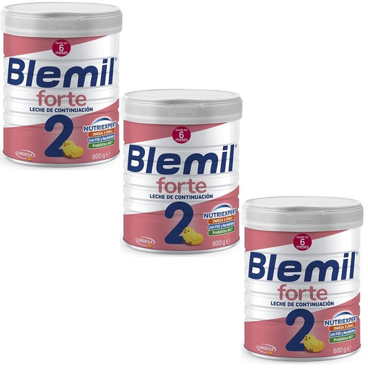 BLEMIL Plus 2 Forte Lait de Suite PACK 3x800gr