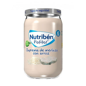 Nutriben Potito Suprema De Merluza Con Arroz 235g-1