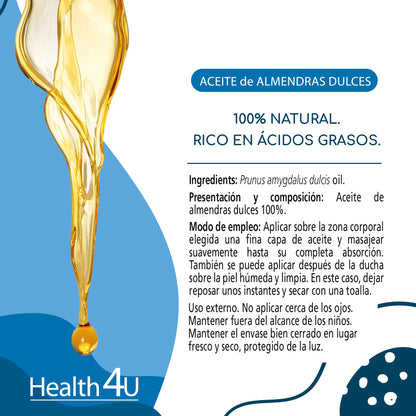 H4U Aceite de Almendras Dulces 500 ml-3