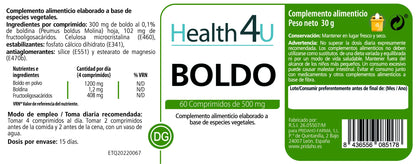 H4U Boldo 60 comprimidos-2