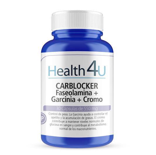 H4U Carblocker Faseolamina + Garcinia 30 cápsulas-1