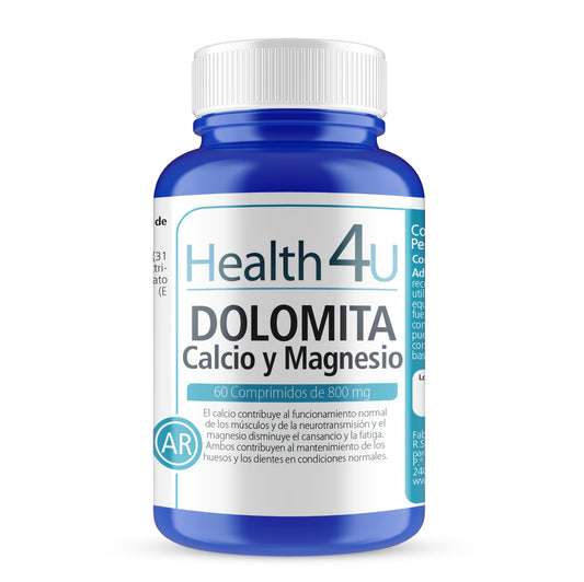 H4U Dolomita calcio y magnesio 60 comprimidos-1