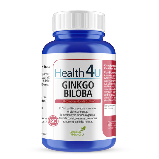 H4U Ginkgo biloba 100 comprimidos-1
