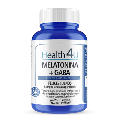 H4U Melatonina + Gaba 30 cápsulas-1