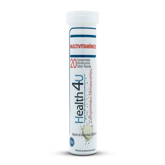 H4U Multivitamínico 20 comprimidos efervescentes sabor naranja-1