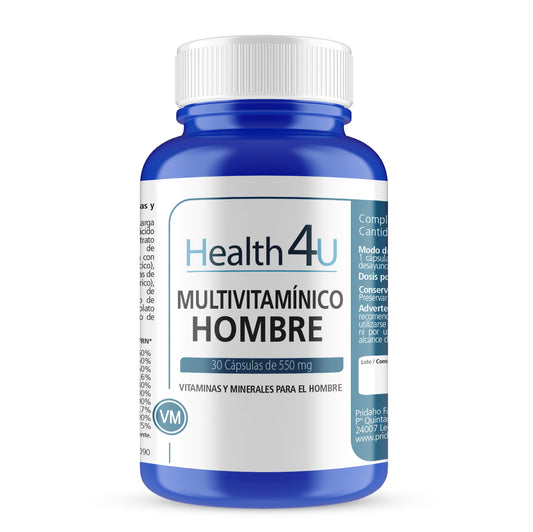 H4U Multivitamínico hombre 30 cápsulas-1