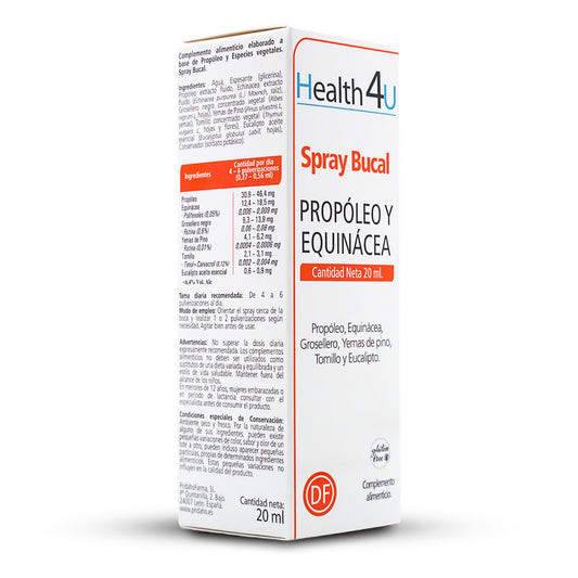 H4U Spray bucal propóleo y equinácea 20 ml-1