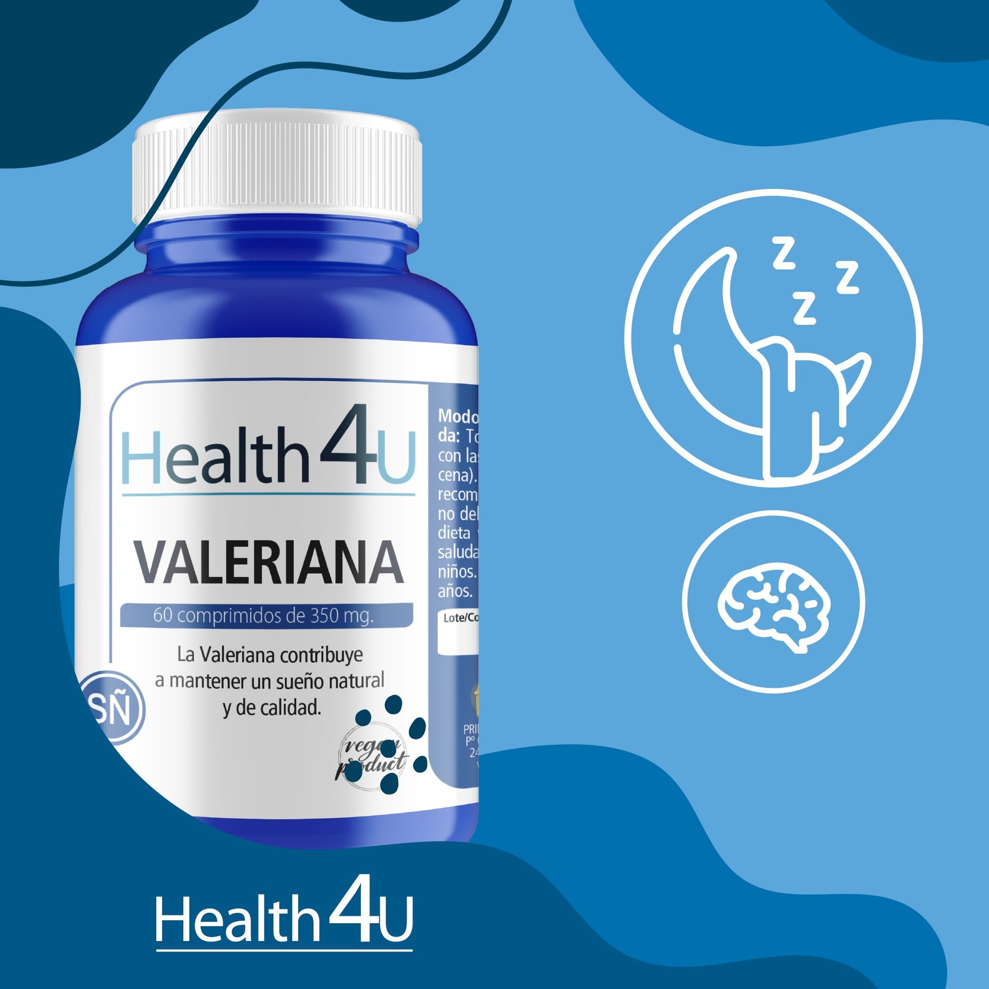 H4U Valeriana 60 comprimidos-2