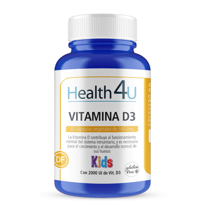 H4U Vitamina D3 kids 30 cápsulas-1