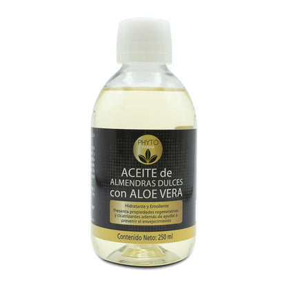 PHYTOFARMA Aceite de Almendras con Aloe Vera 250 ml-1