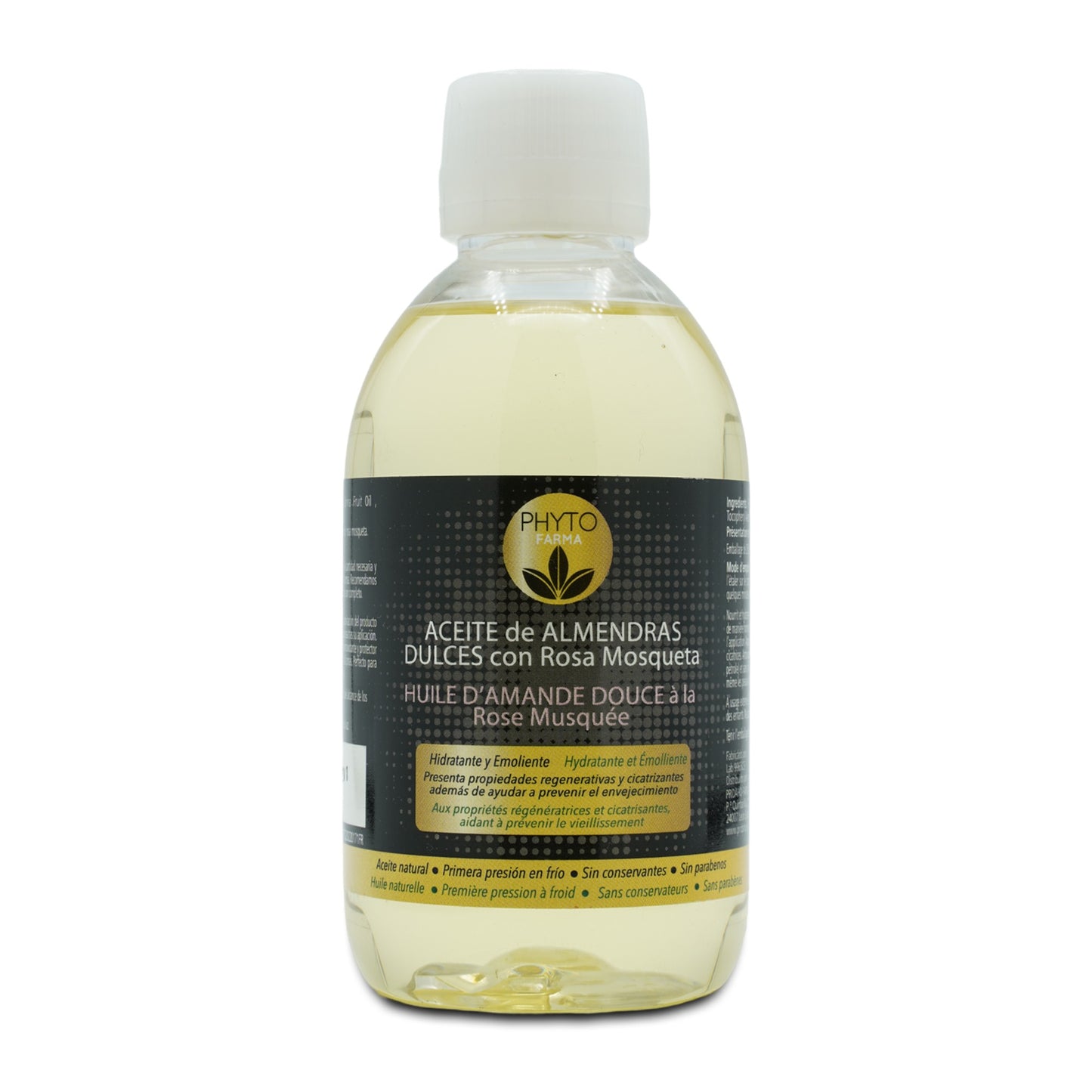 PHYTOFARMA Aceite de Almendras con Rosa Mosqueta 250 ml FR-1