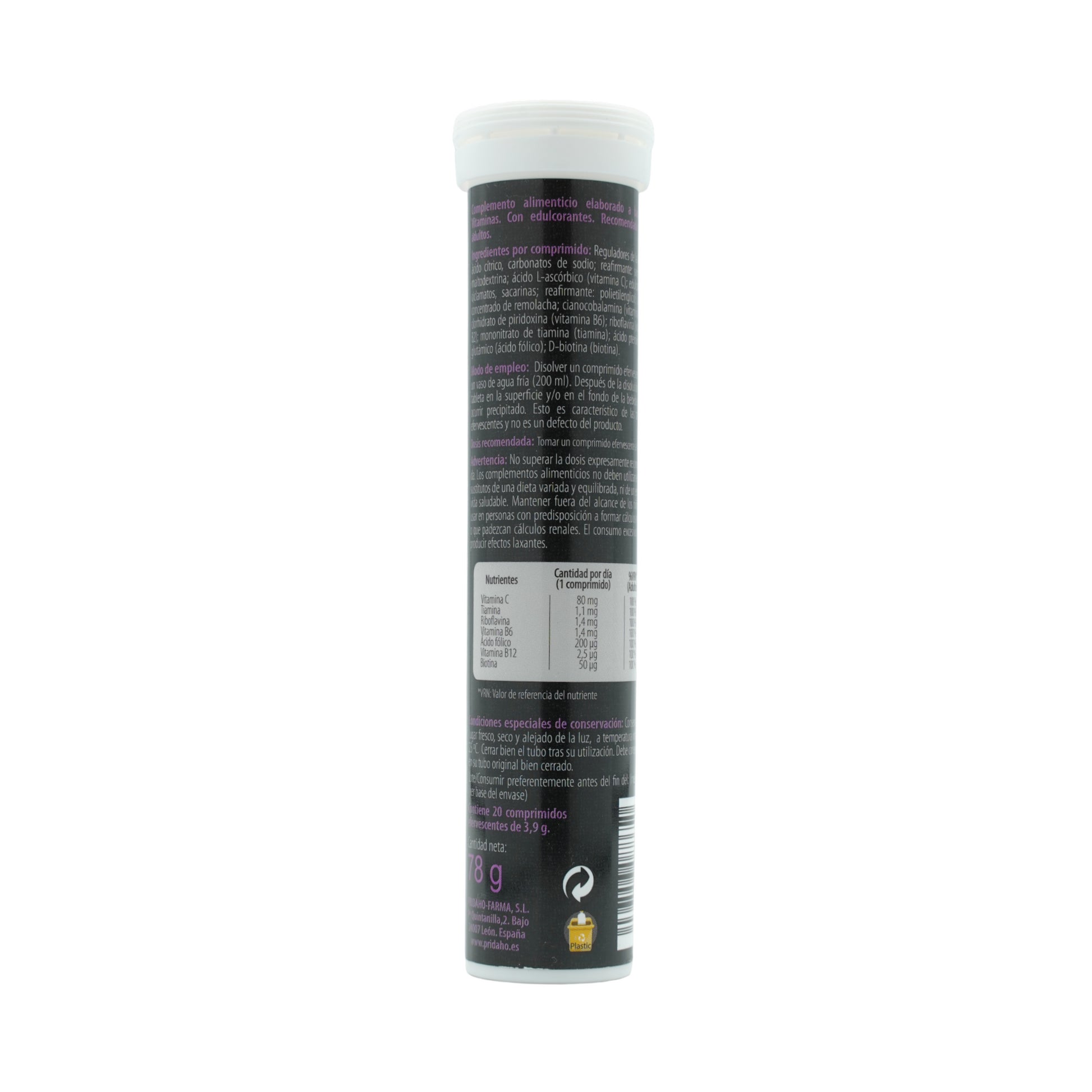 SANON SPORT Multivitaminas y minerales 20 comprimidos efervescentes sabor naranja-2