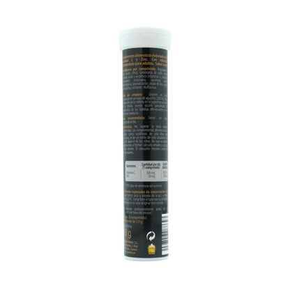 SANON SPORT Vitamina C + Zinc 20 comprimidos efervescentes sabor naranja-2
