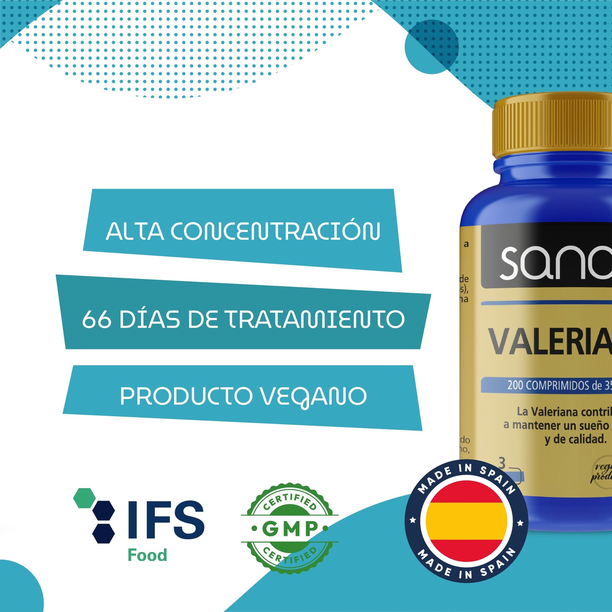 SANON Valeriana 200 comprimidos-4