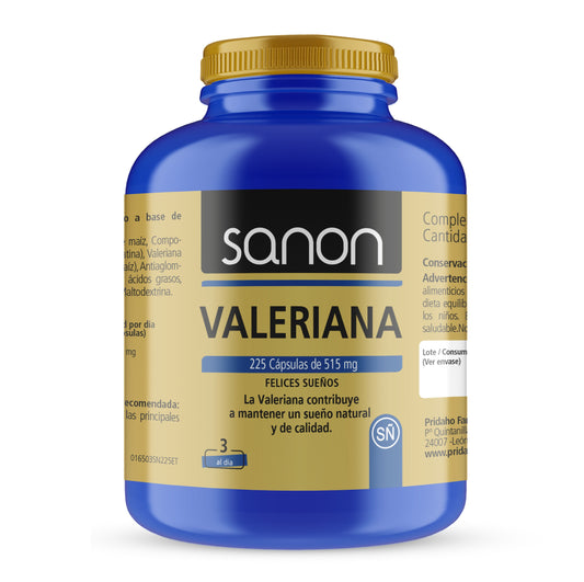 SANON Valeriana 225 cápsulas-1
