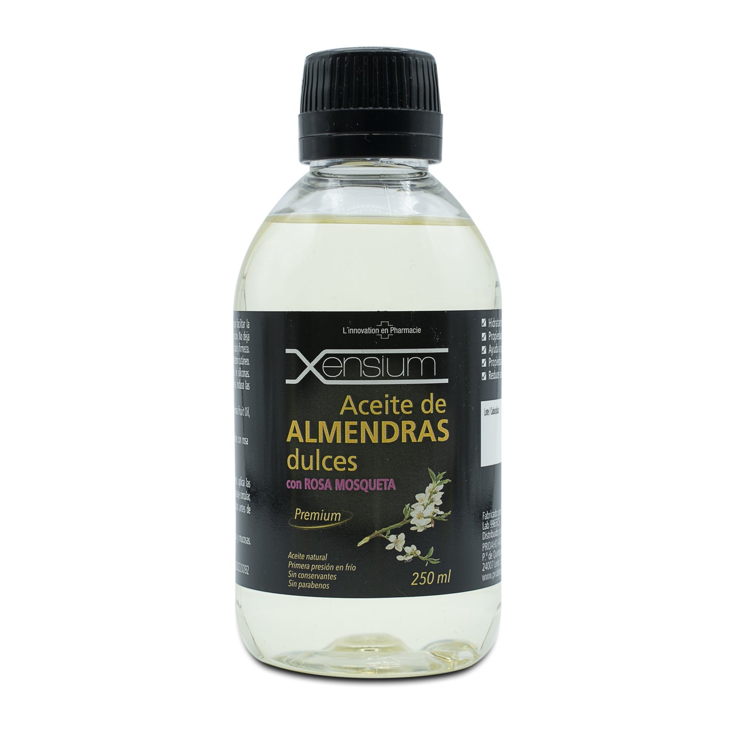 XENSIUM Aceite de almendras con rosa mosqueta 250 ml-1
