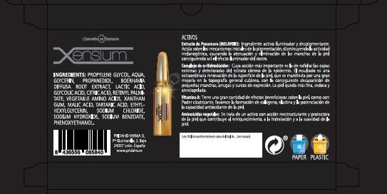 XENSIUM Antimanchas despigmentante 10 ampollas de 2 ml-5