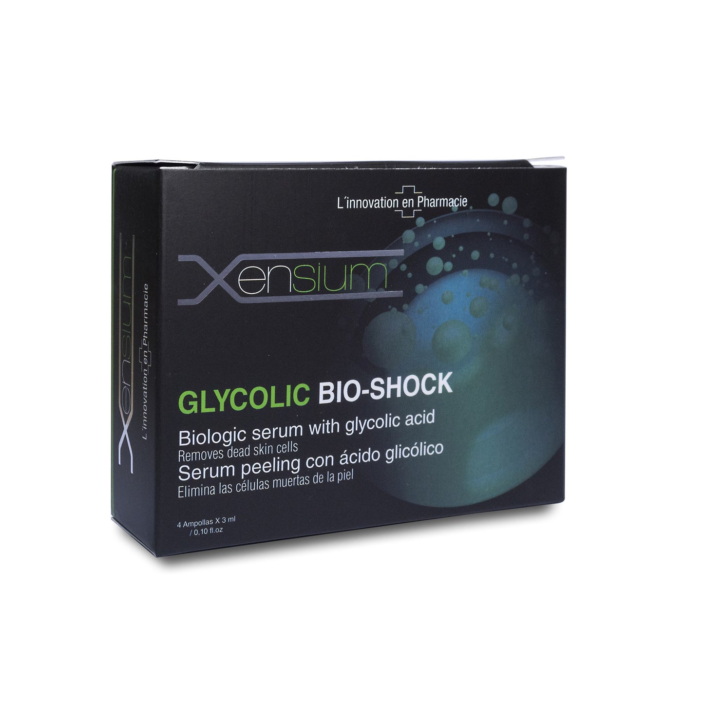 XENSIUM Bio-shock Glycolic 4 ampollas x 3 ml-1