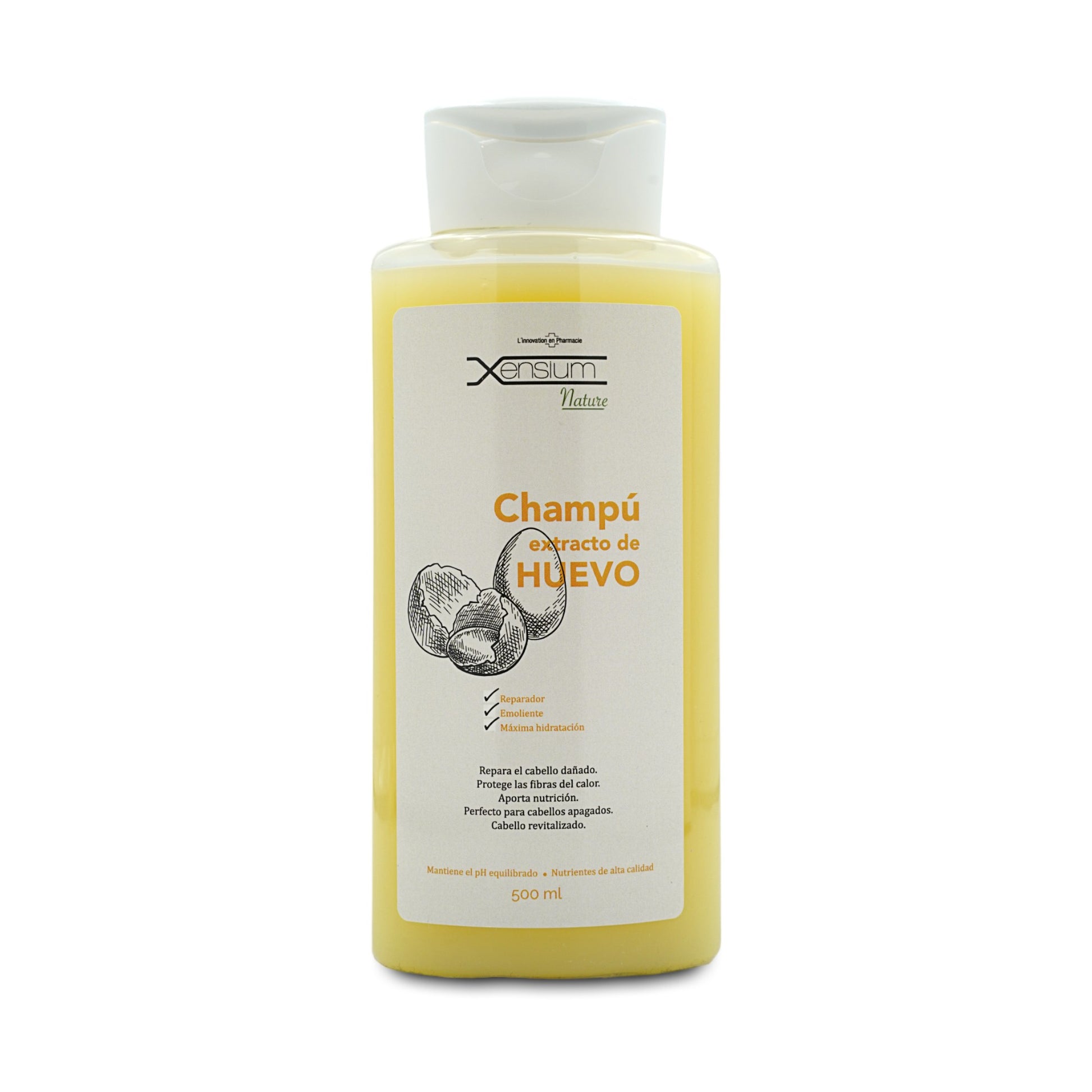 XENSIUM Nature Champú extracto de Huevo 500 ml-1