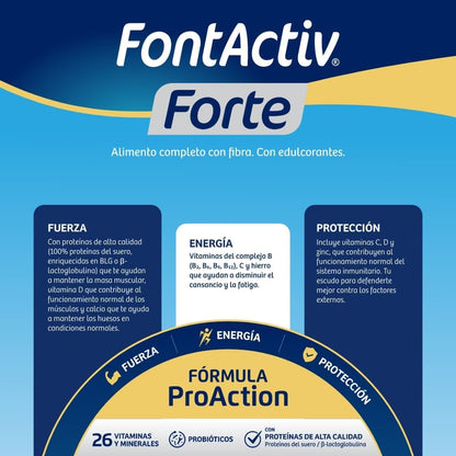 FontActiv Forte Chocolate suplemento nutricional 800 g