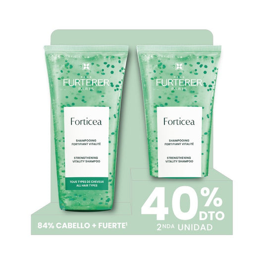 RENE FURTERER Forticea Duplo Champú Energizante 2x200ml (2ª Unidad al 40%)
