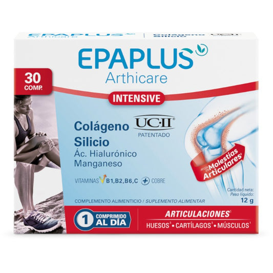EPAPLUS Arthicare Intensive Articulaciones Colágeno UC·II + Silicio 30 Comprimidos-1