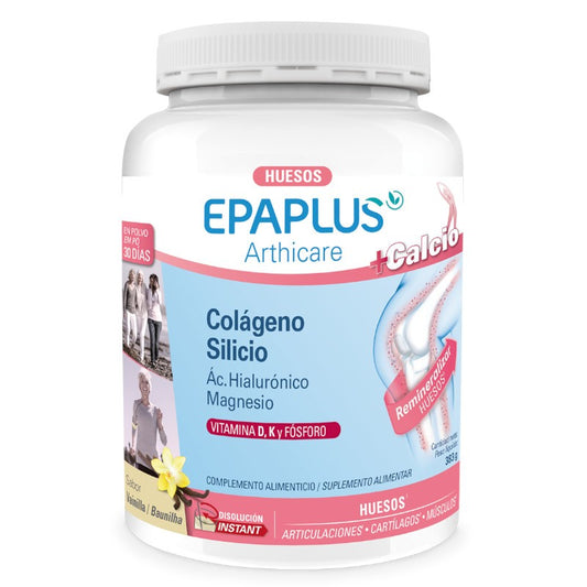 EPAPLUS Arthicare Huesos Colágeno + Calcio Polvo sabor Vainilla 383gr-1