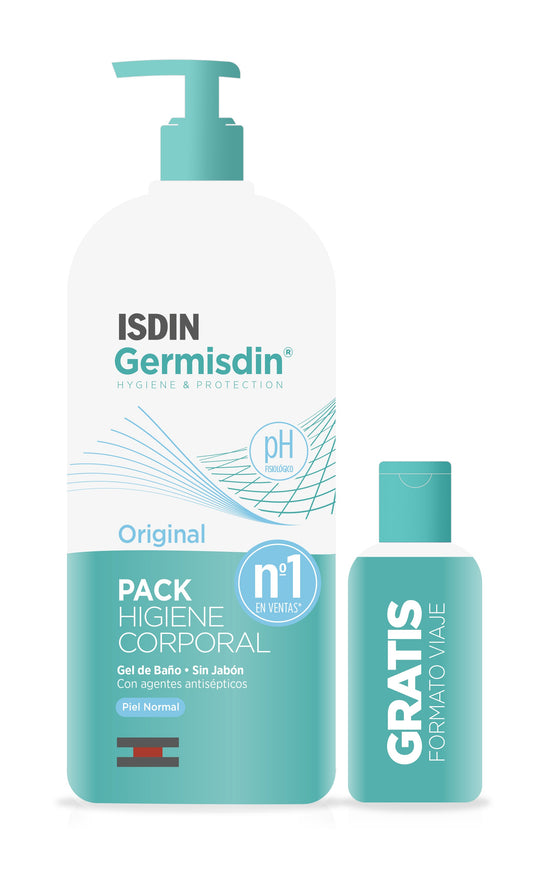ISDIN GERMISDIN Original Hygiène Corporelle 1L + Dose 100ml cadeau
