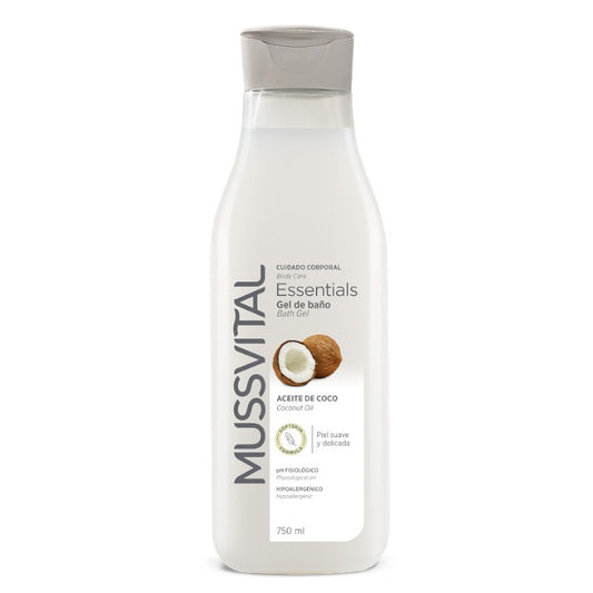 MUSSVITAL Gel de Baño Aceite de Coco 750ml-1