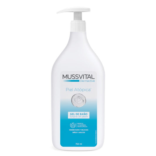 MUSSVITAL Dermactive Gel de Baño Piel Atópica 750ml-1