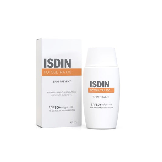ISDIN Fotoultra 100 Spot Prevent Fusion Fluid SPF 50+ Écran solaire (50 ml)