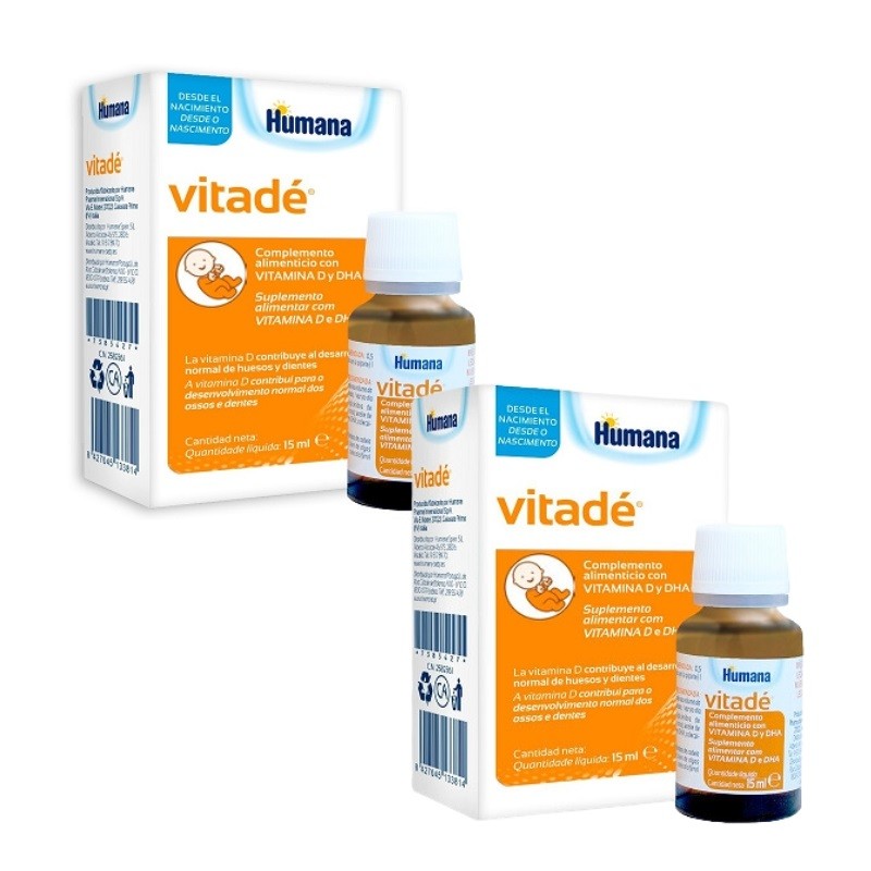 VITADÉ Vitamina D y DHA DUPLO 2x15ml-1