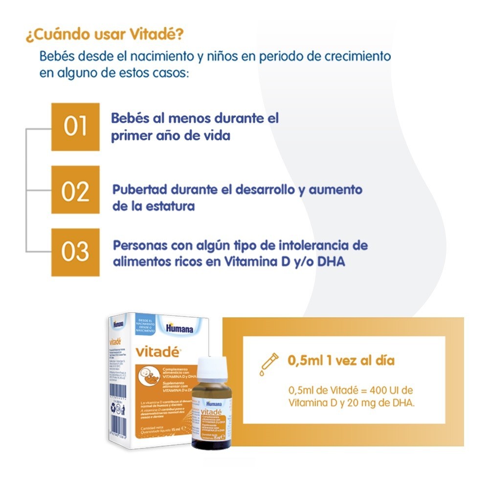 VITADÉ Vitamina D y DHA DUPLO 2x15ml-3