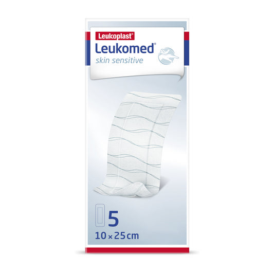 Leukoplast Leukomed Skin Sensitive 10 cm x 25 cm 5 unidades-1
