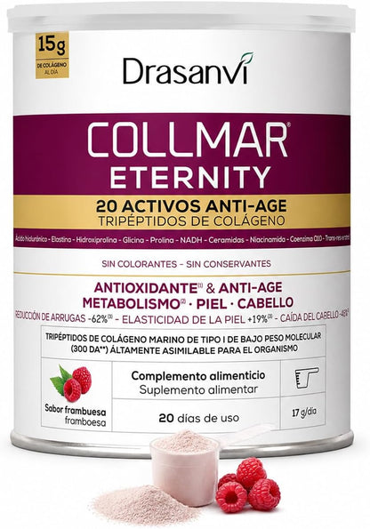 Collmar Eternity 20 Activos Anti-Age Tripéptidos de Colágeno 343g