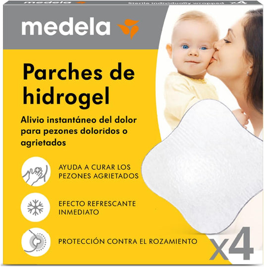 Patchs hydrogel MEDELA. 4 unités