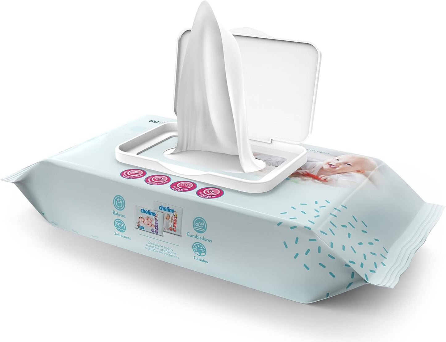CHELINO Lingettes pour enfants 60 unités
