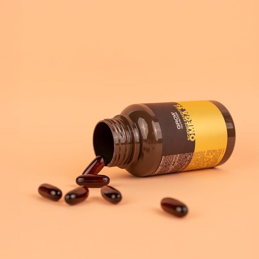 Grow Nutrition Omega 3 Cardiovascular Supplement – 60 Capsules